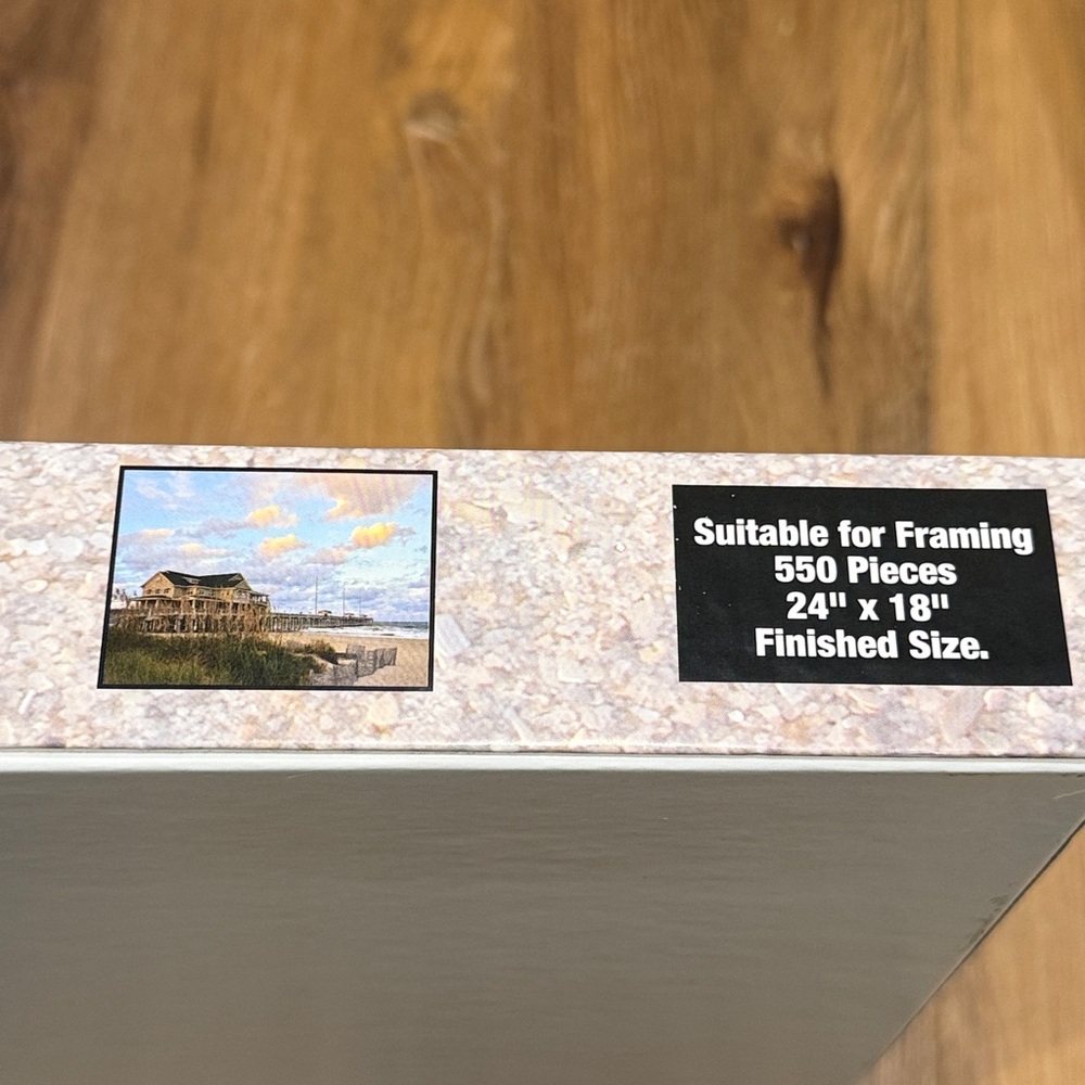 Heritage Nagshead “Jennette’s Pier” 550 Piece Jigsaw Puzzle (24” x 18”)(EUC) - Picture 4 of 5